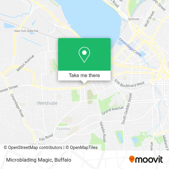 Microblading Magic map