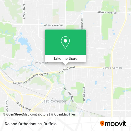 Roland Orthodontics map