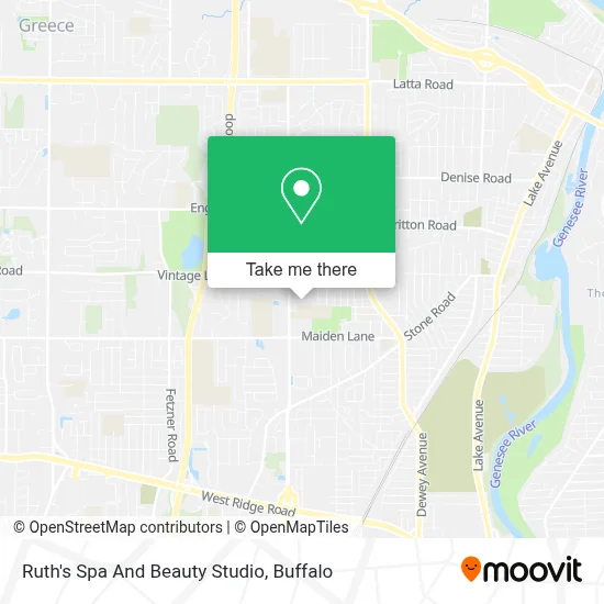 Ruth's Spa And Beauty Studio map
