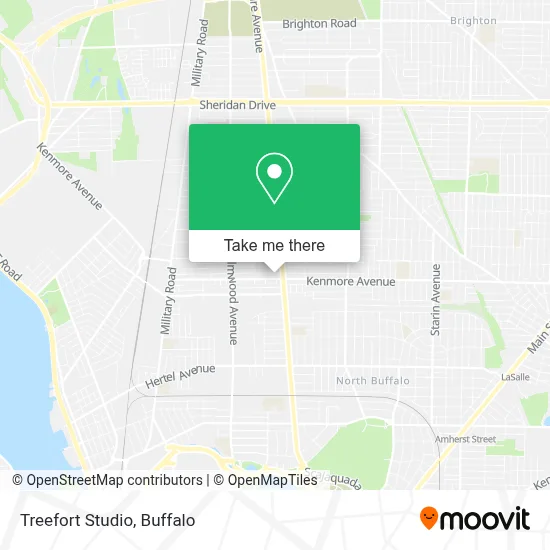 Treefort Studio map