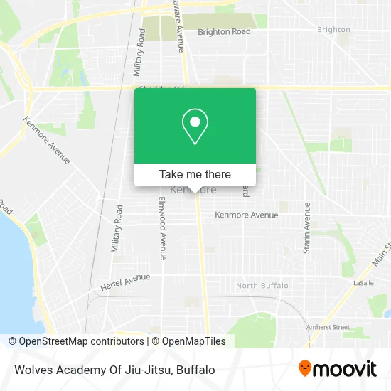 Wolves Academy Of Jiu-Jitsu map