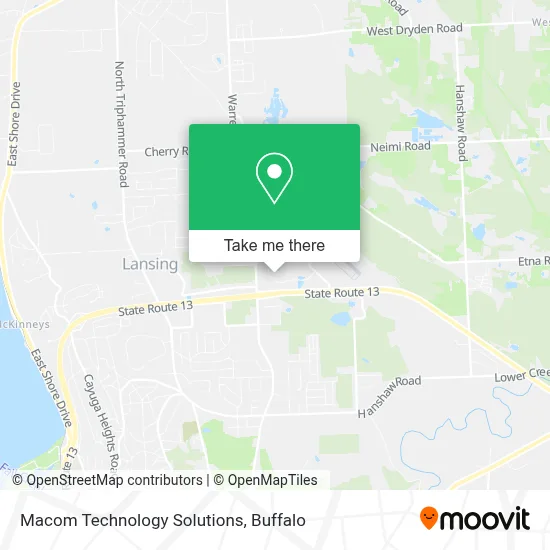 Macom Technology Solutions map