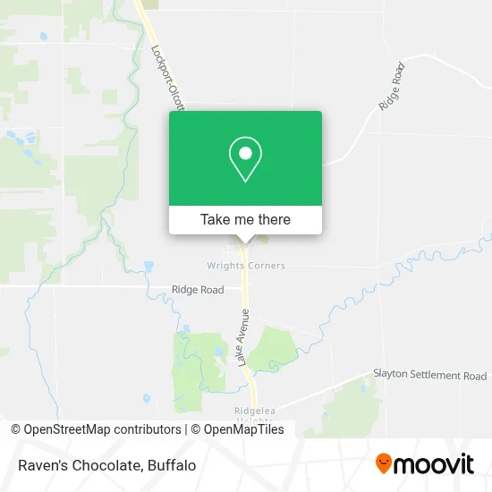 Raven's Chocolate map