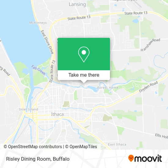Risley Dining Room map