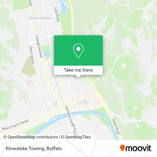 Rinwalske Towing map