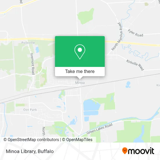 Minoa Library map