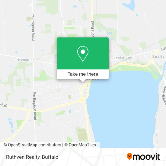Ruthven Realty map