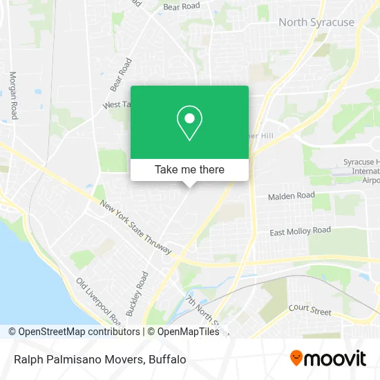 Ralph Palmisano Movers map