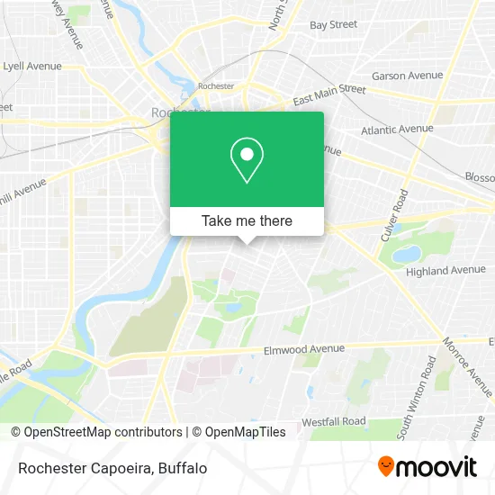 Rochester Capoeira map