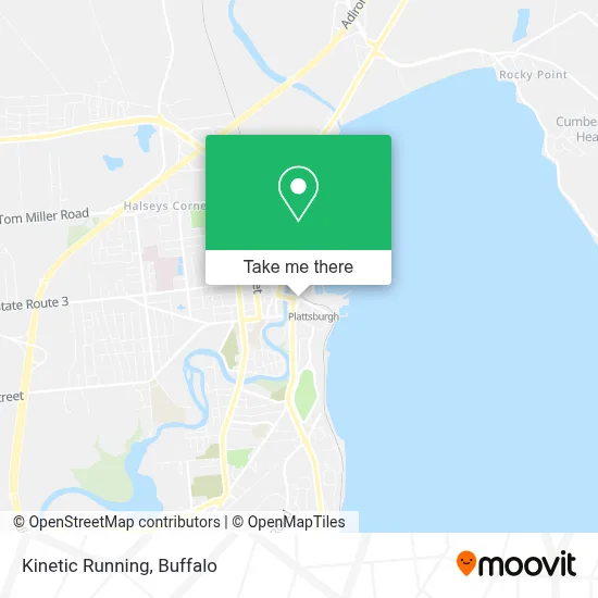 Kinetic Running map