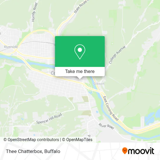 Thee Chatterbox map