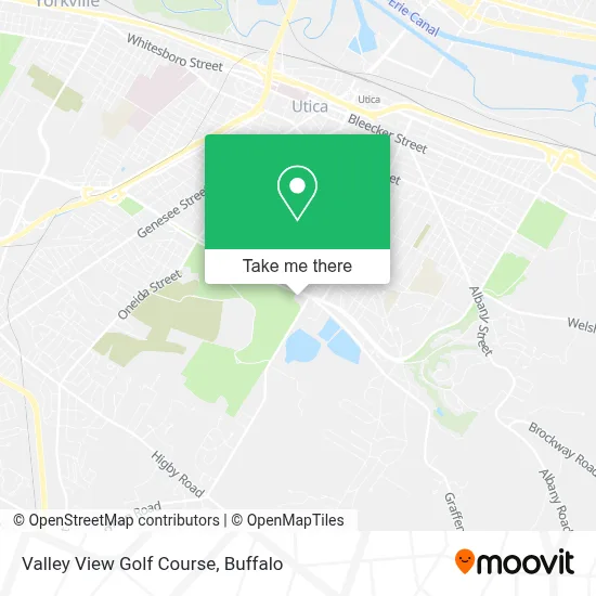 Valley View Golf Course map
