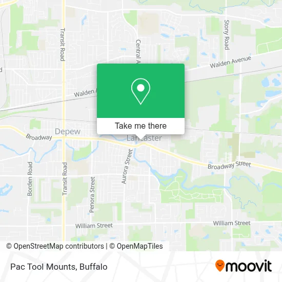 Pac Tool Mounts map