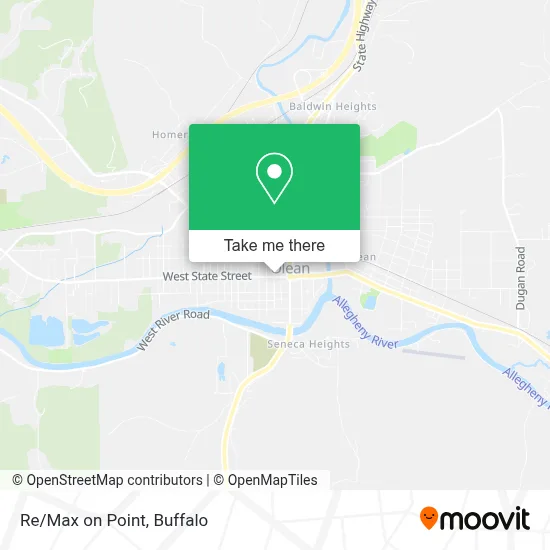 Re/Max on Point map