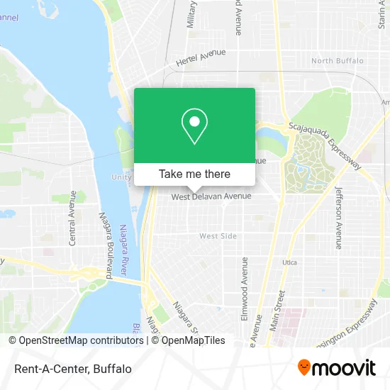 Rent-A-Center map