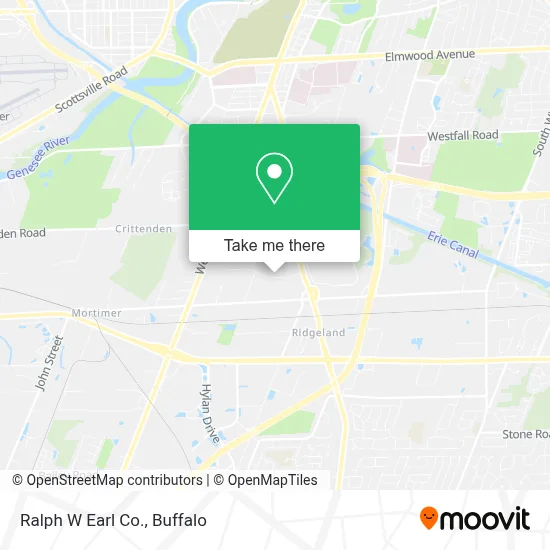 Ralph W Earl Co. map