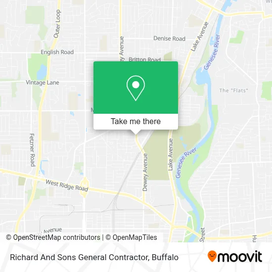 Richard And Sons General Contractor map