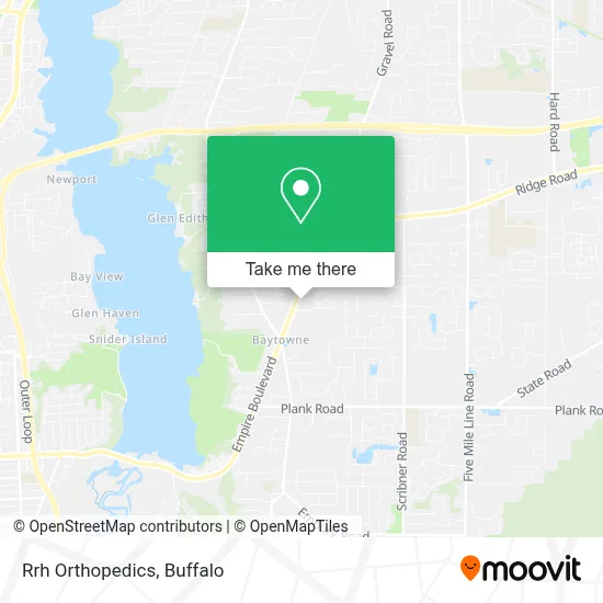 Rrh Orthopedics map
