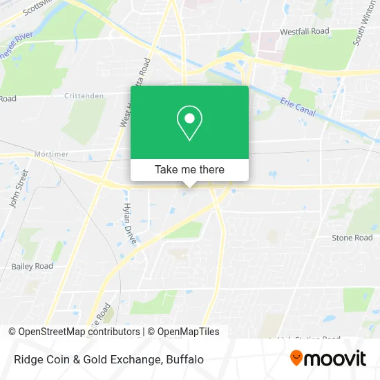 Ridge Coin & Gold Exchange map