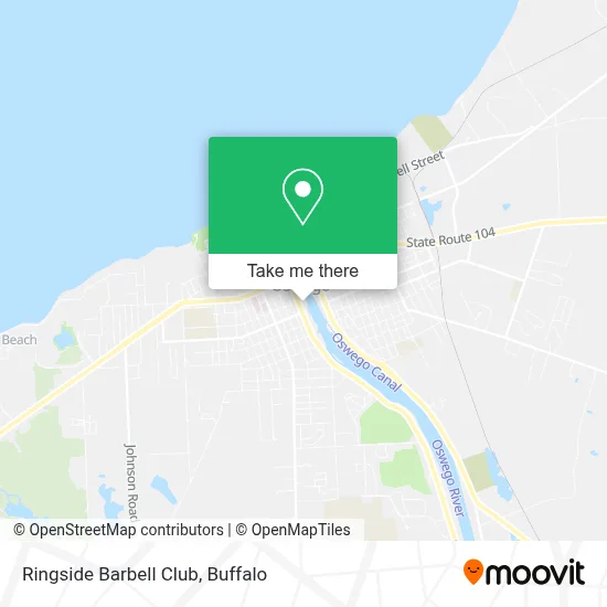 Ringside Barbell Club map
