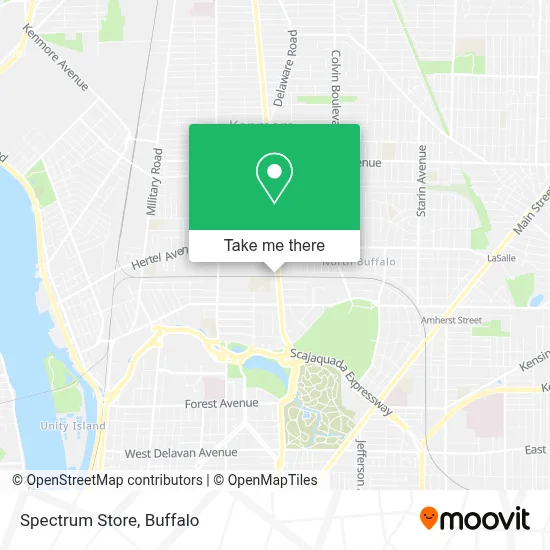 Spectrum Store map