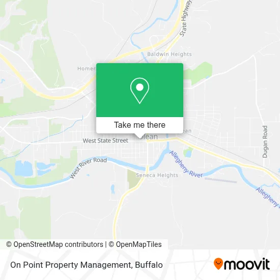 On Point Property Management map