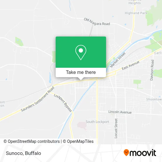 Sunoco map