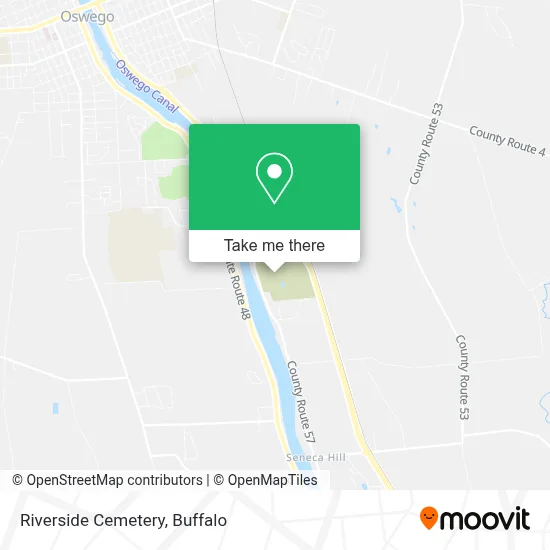 Riverside Cemetery map