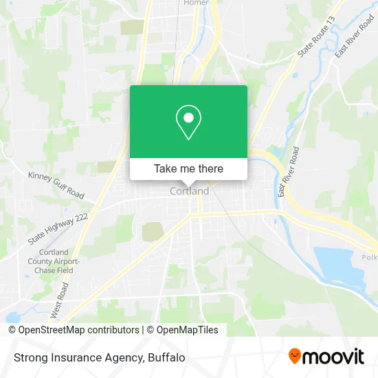 Strong Insurance Agency map