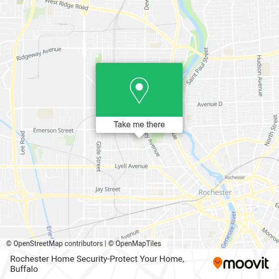 Rochester Home Security-Protect Your Home map