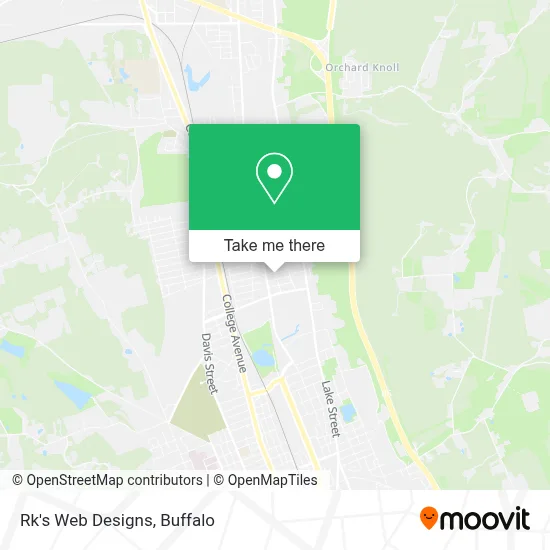 Rk's Web Designs map