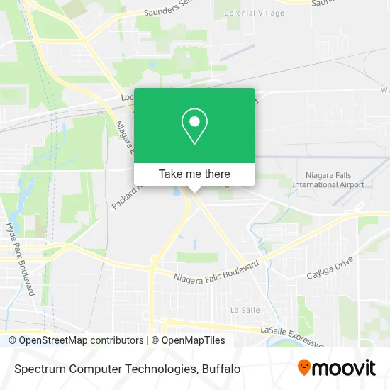 Spectrum Computer Technologies map