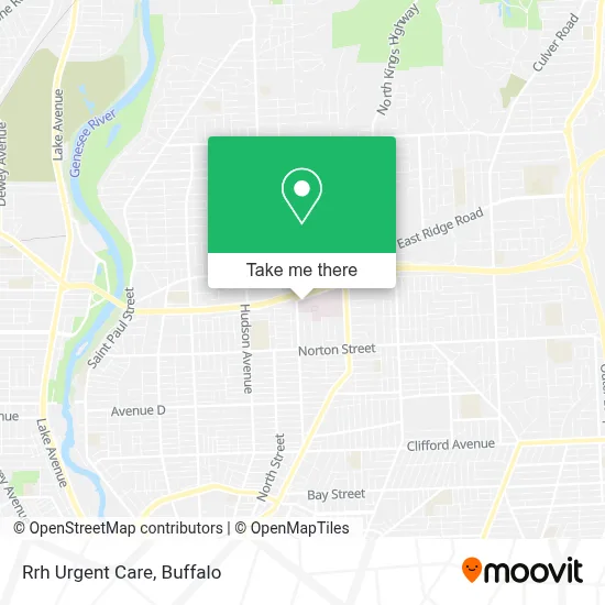 Rrh Urgent Care map
