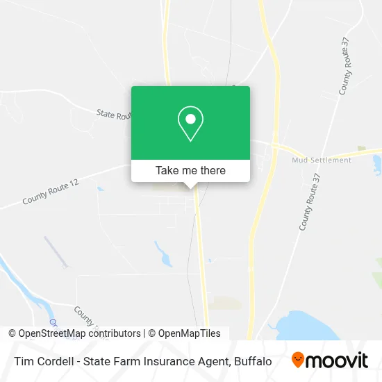 Tim Cordell - State Farm Insurance Agent map
