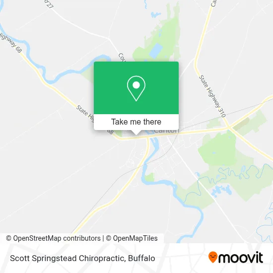 Scott Springstead Chiropractic map