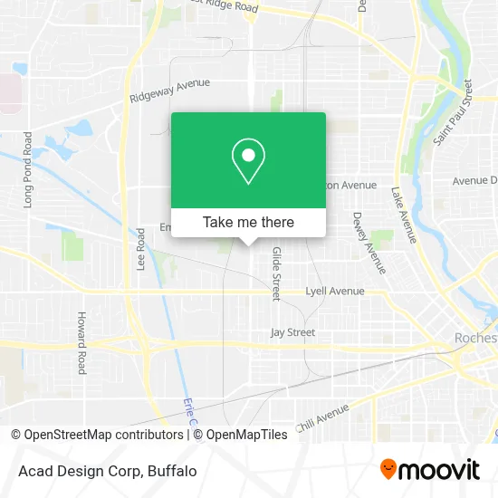 Acad Design Corp map