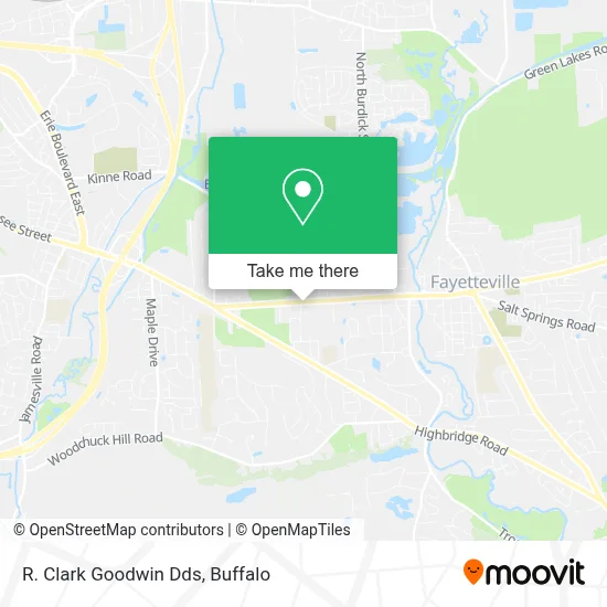 R. Clark Goodwin Dds map
