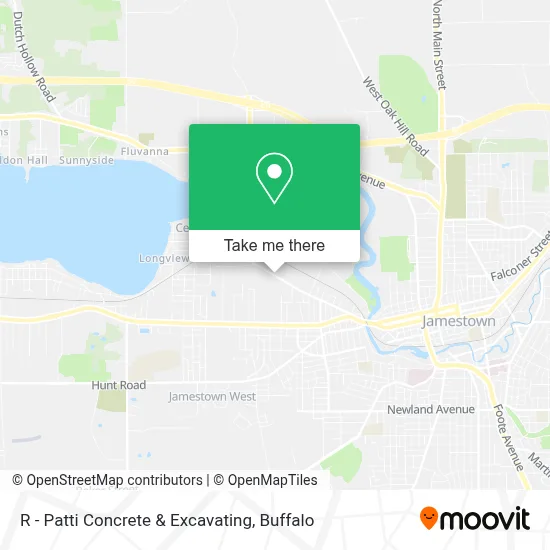 R - Patti Concrete & Excavating map
