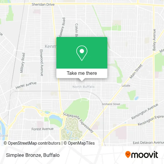 Simplee Bronze map
