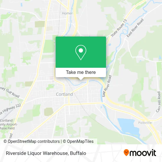 Riverside Liquor Warehouse map