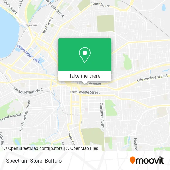 Spectrum Store map