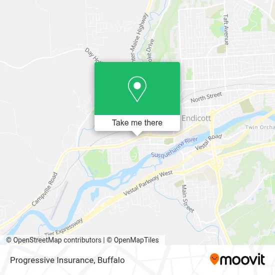 Progressive Insurance map