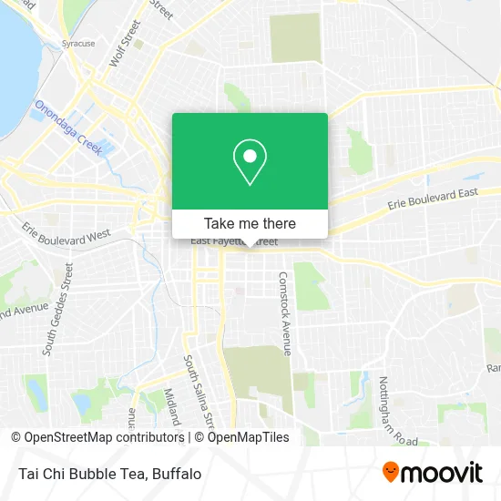 Tai Chi Bubble Tea map