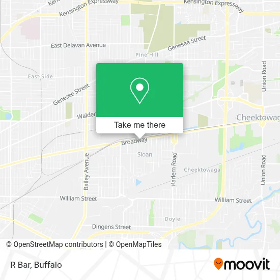 R Bar map