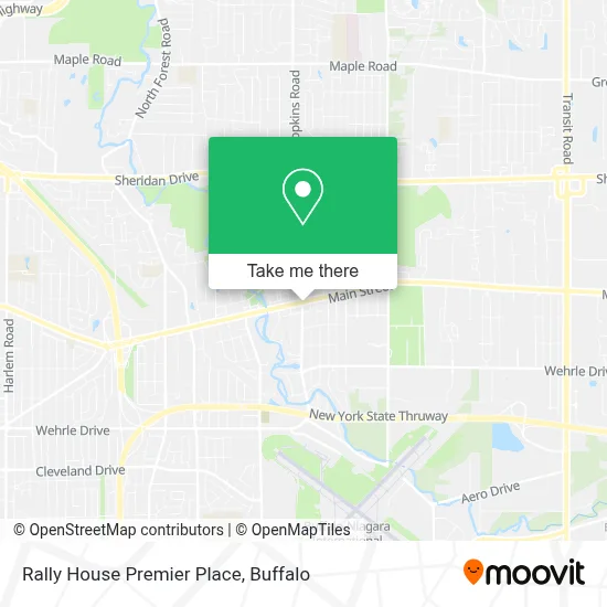 Rally House Premier Place map