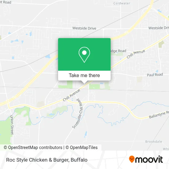 Roc Style Chicken & Burger map