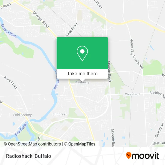 Radioshack map