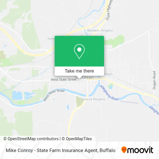 Mike Conroy - State Farm Insurance Agent map