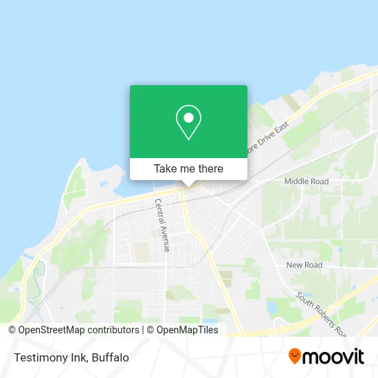 Testimony Ink map