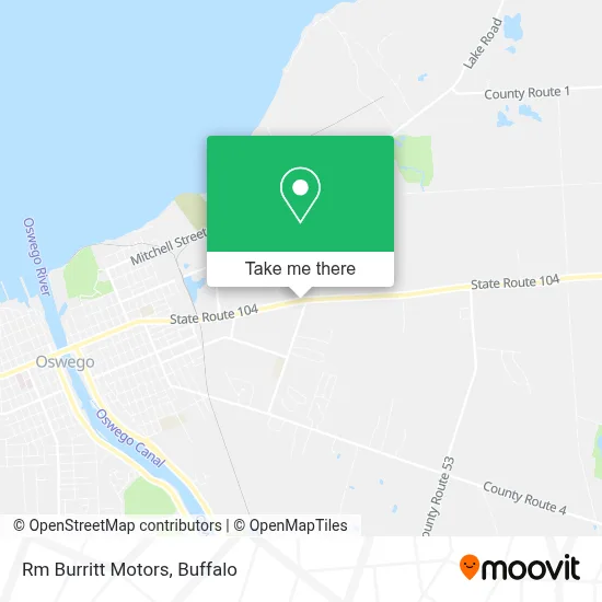 Rm Burritt Motors map